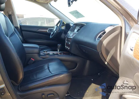 2018 Nissan Pathfinder Platinum from USA, damaged, VIN 5N1DR2MM1JC609982